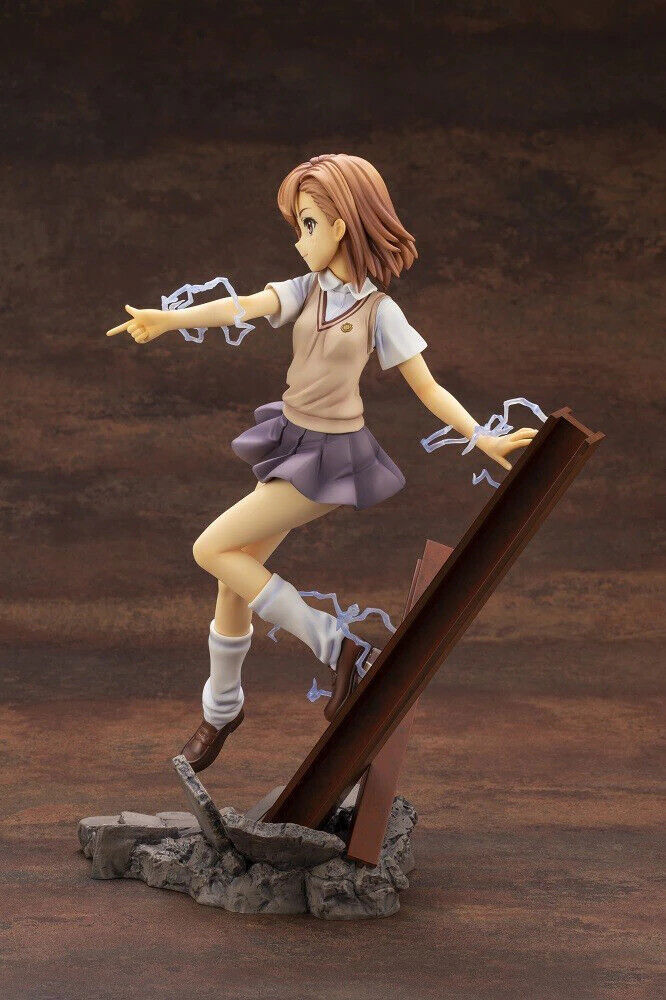 📦 Mikoto Misaka - A Certain Magical Index III - (18cm width-21cm length-30cm height) - With Box (Box Health: 6/10)