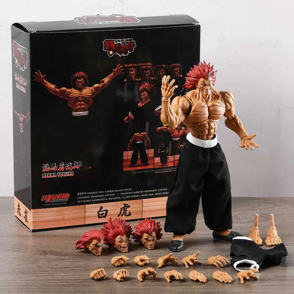 📦 Hanma Yujiro - Baki: Son of Ogre - (7cm width-21cm length-33cm height) - With Box (Box Health: 10/10)