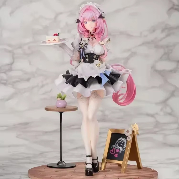 📦 Elysia - Honkai Impact 3rd - Pink Maid Ver. (APEX TOYS) - 1/7 Scale - (14cm width-21cm length-28cm height) - With Box (Box Health: 8/10)